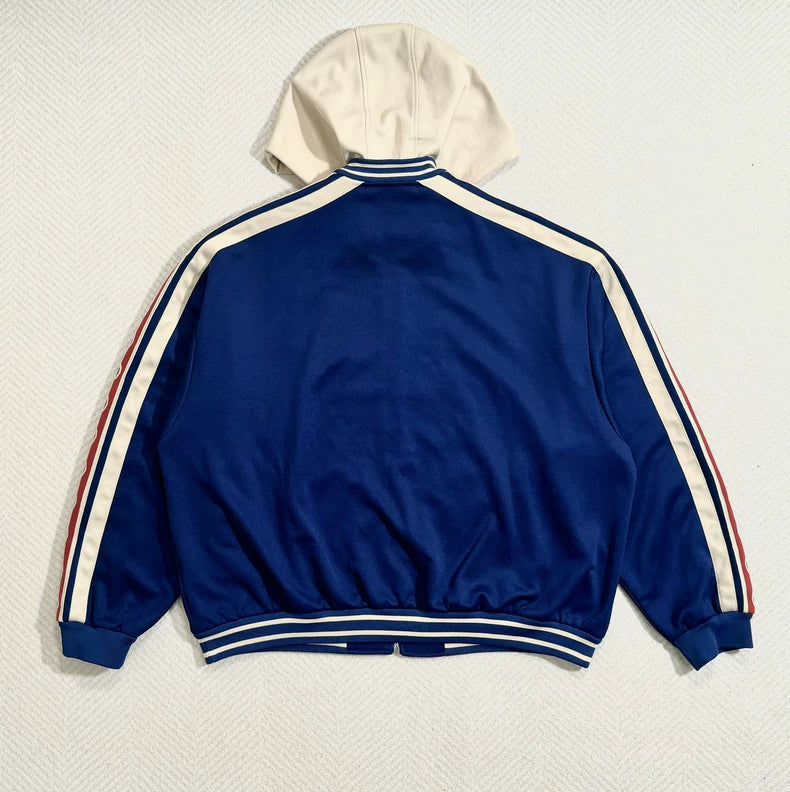 Gucci Hooded Jacket with GG Stripes