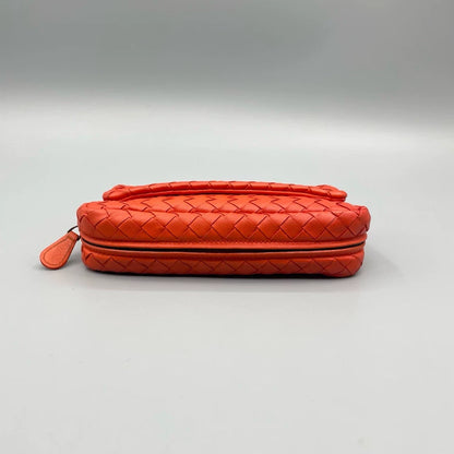 Bottega Veneta Woven Leather Chain Crossbody Bag