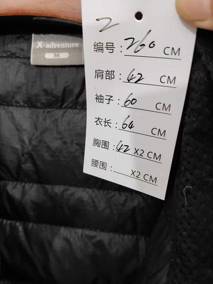 Vintage Black Puffer Jacket for Men