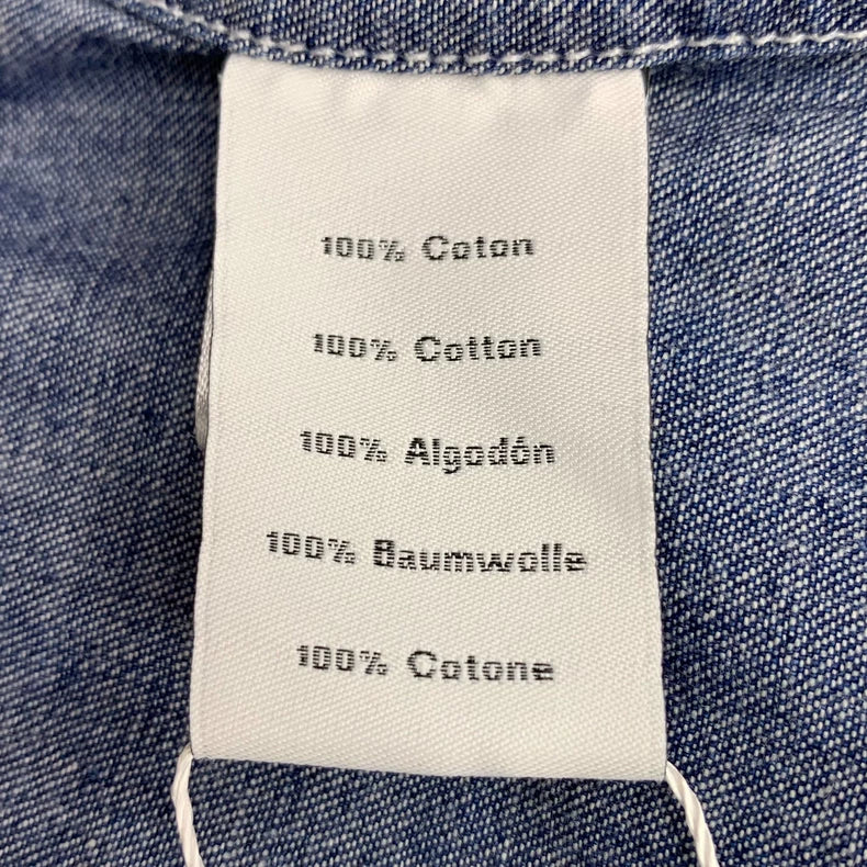 Hermes Dark Blue Denim Long Sleeve Jacket