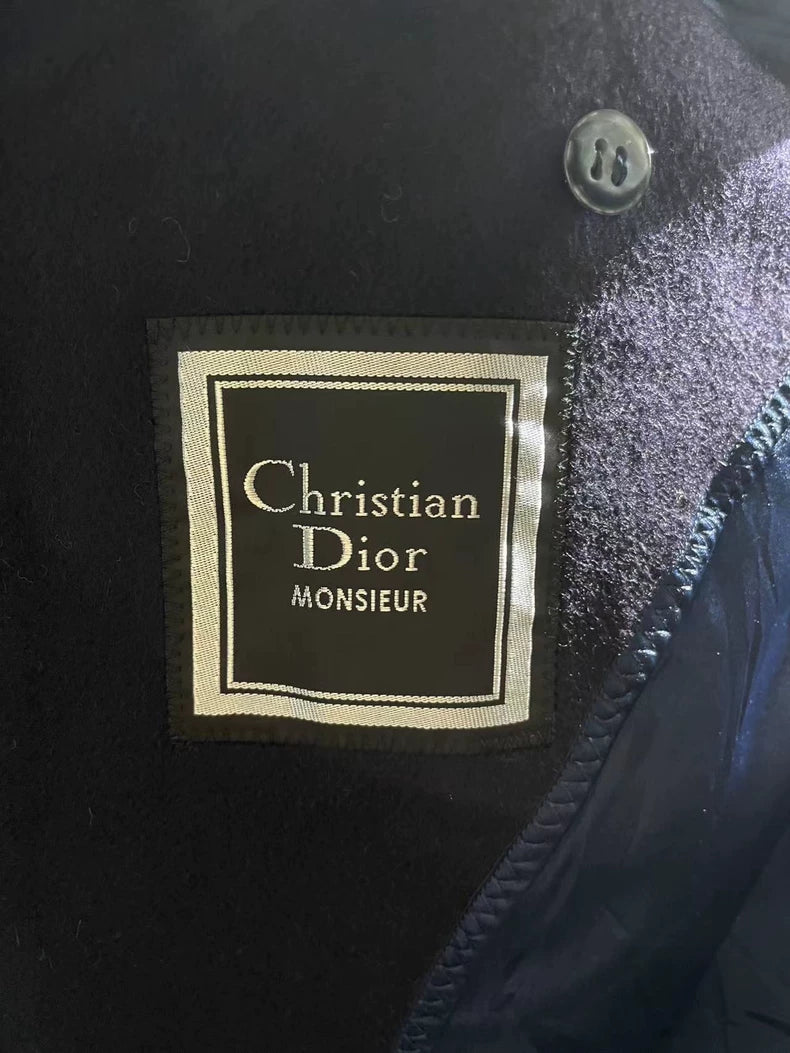 Dior Vintage Cashmere Wool Coat