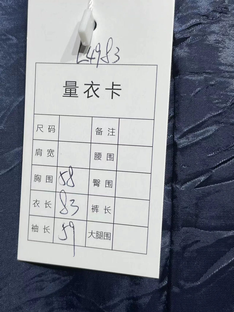 Dior Vintage Blue Wool Overcoat