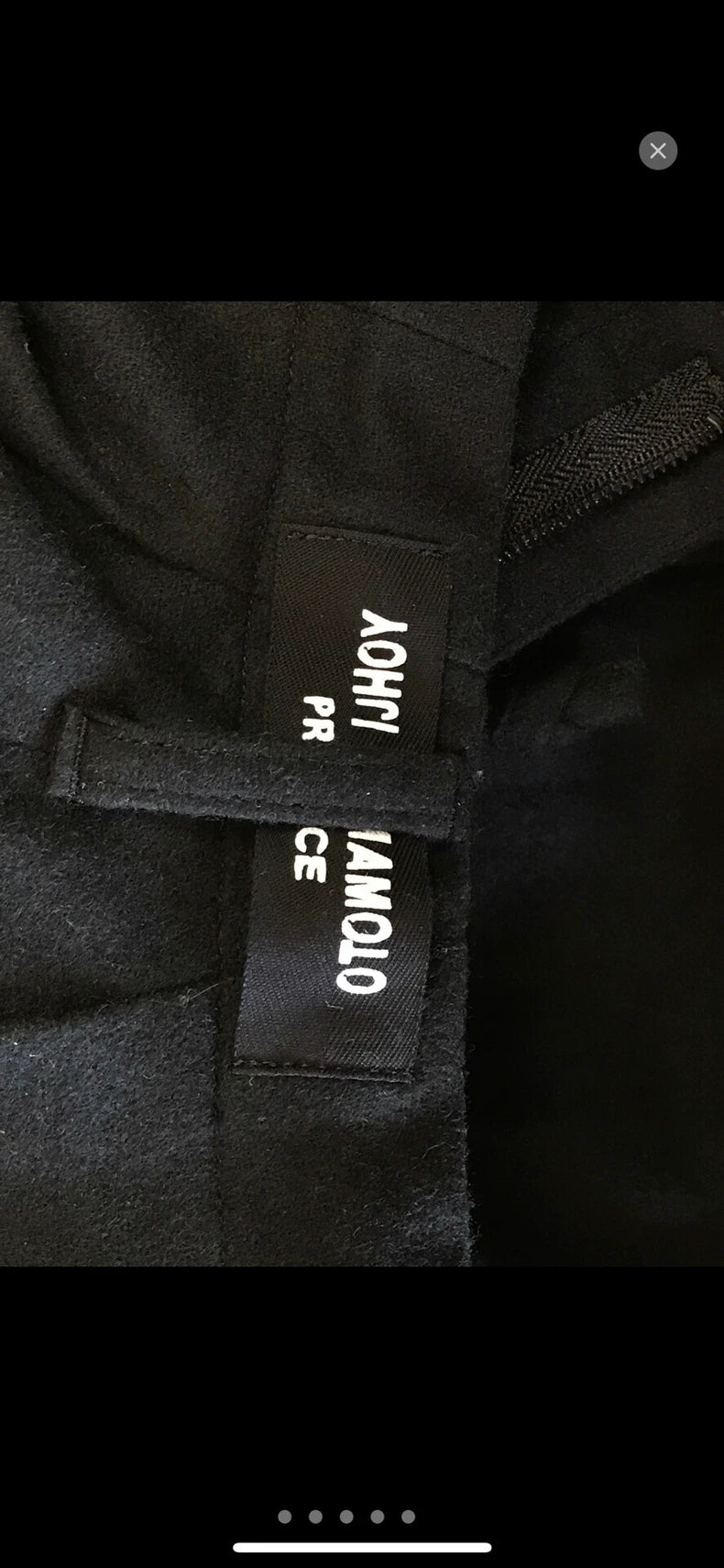 Yohji Yamamoto AW16 Wool Balloon Trousers