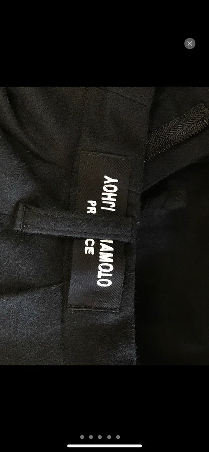 Yohji Yamamoto AW16 Wool Balloon Trousers