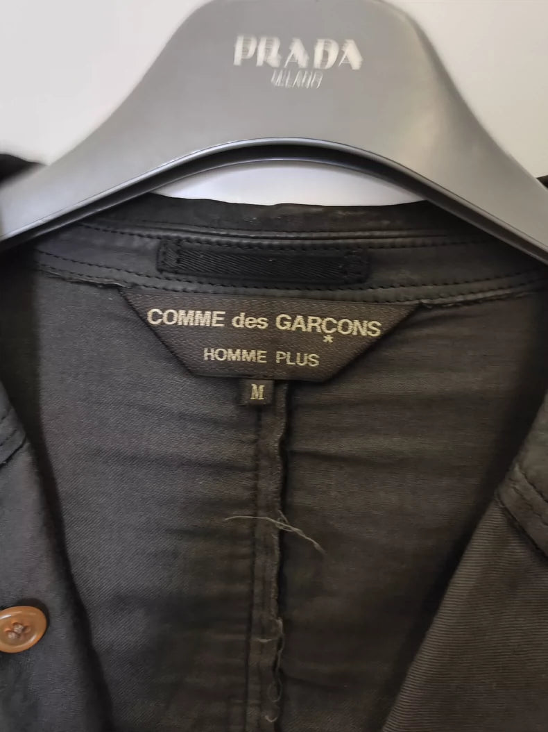 Comme des Garçons Leather Tear Show Coat