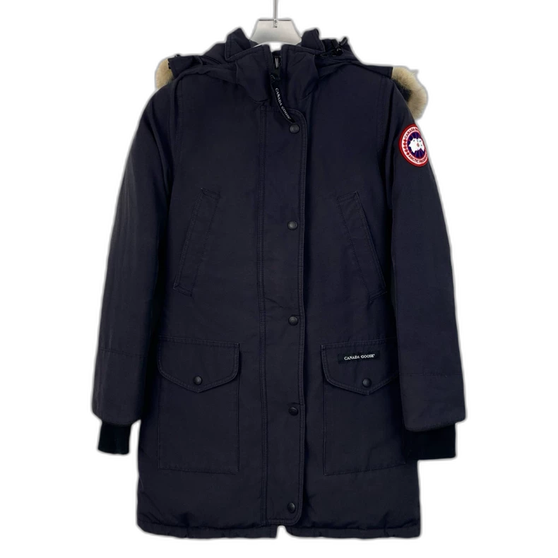 Canada Goose Black Fur-Lined Parka Jacket