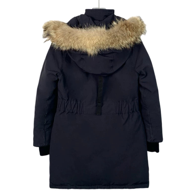 Canada Goose Black Fur-Lined Parka Jacket