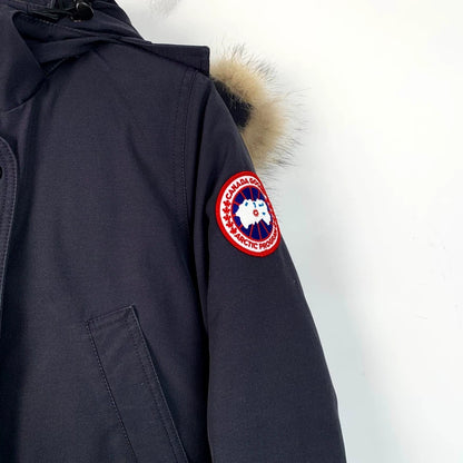 Canada Goose Black Fur-Lined Parka Jacket