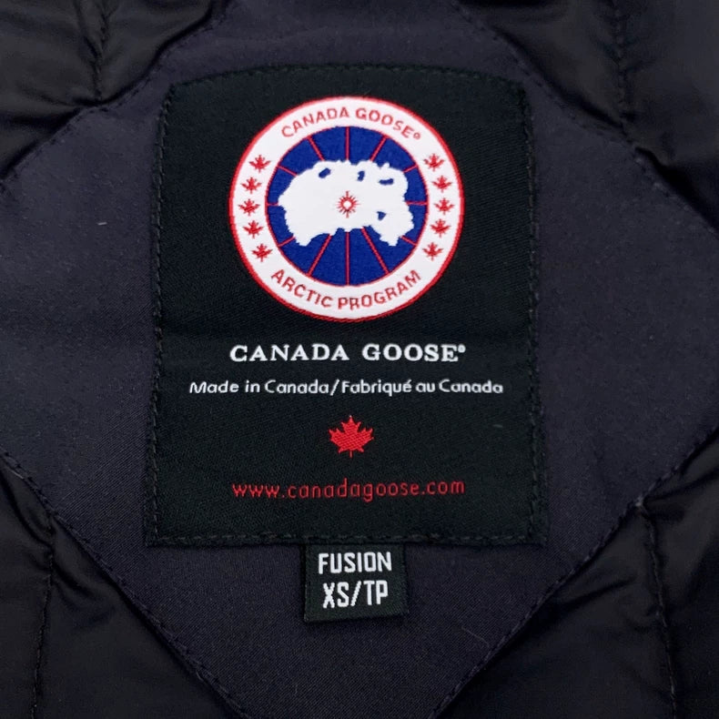 Canada Goose Black Fur-Lined Parka Jacket
