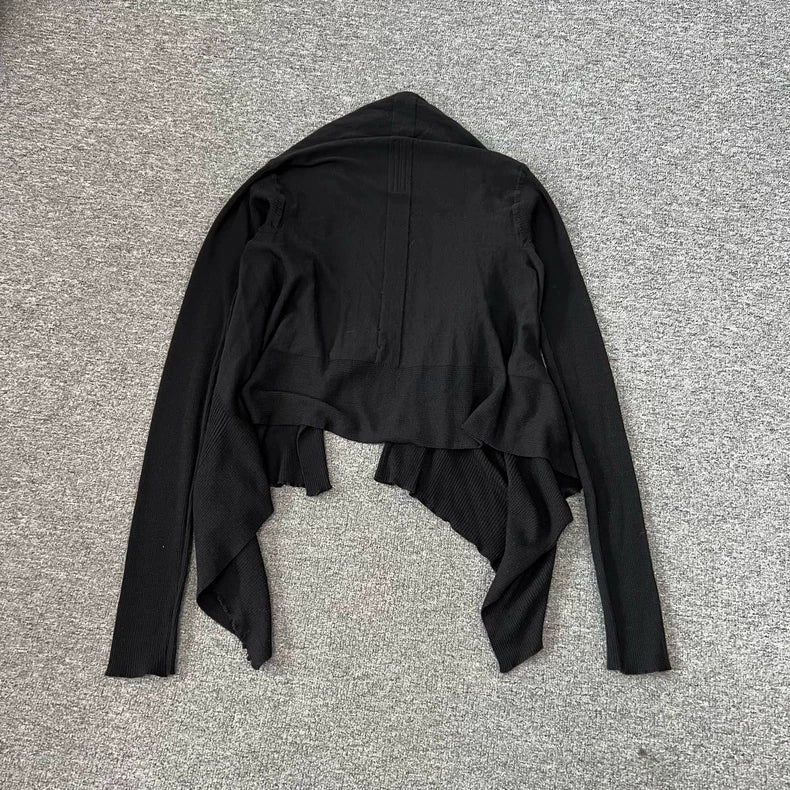 Rick Owens Irregular Knit Cardigan Size S