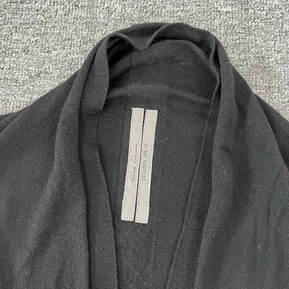 Rick Owens Irregular Knit Cardigan Size S