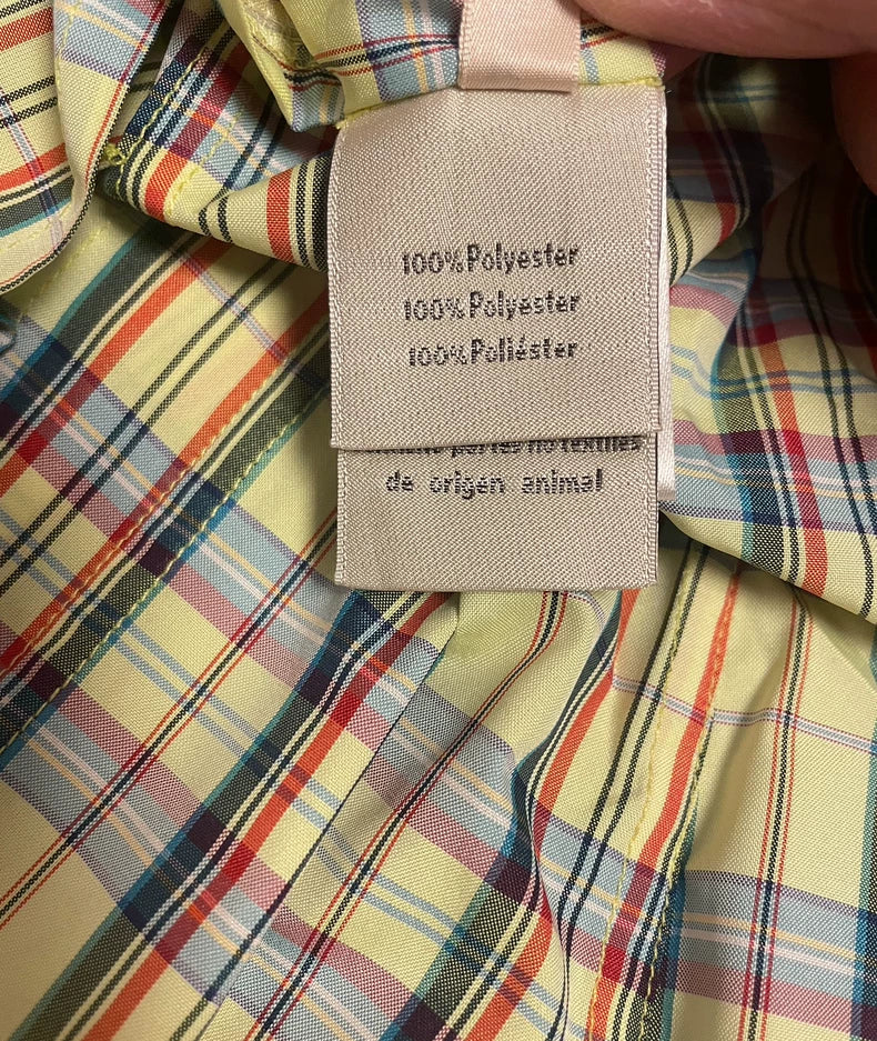 Green Plaid Casual Blazer by Hermes