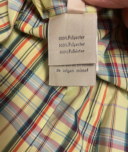 Green Plaid Casual Blazer by Hermes