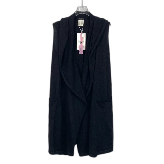 Chanel Dark Grey Cashmere Cardigan