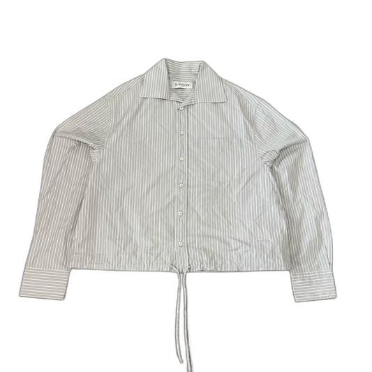 Lanvin Striped Casual Jacket Size 40