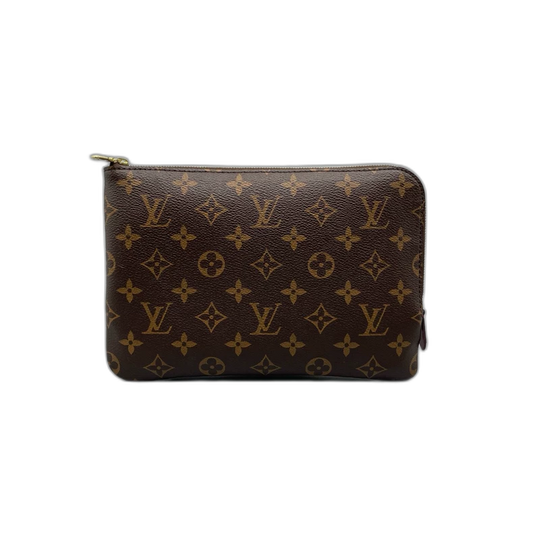Classic Louis Vuitton Monogram Clutch Bag