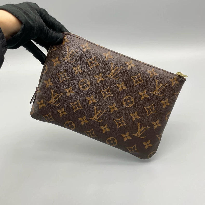 Classic Louis Vuitton Monogram Clutch Bag