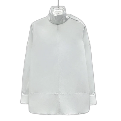 Celine White Long Sleeve Cotton Shirt