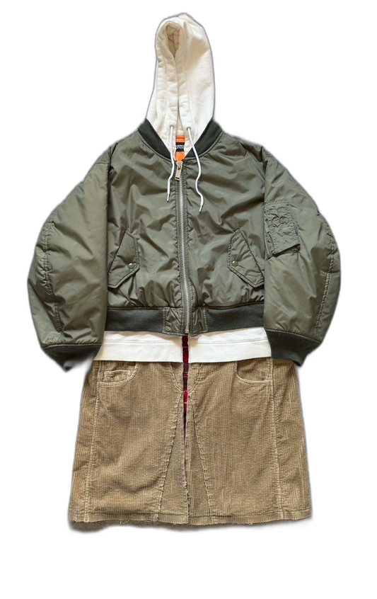 Undercover Bomber Corduroy Coat-zp