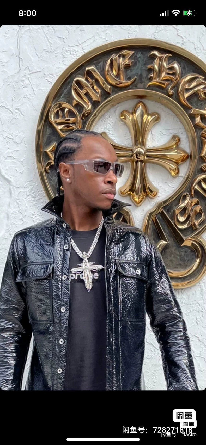 Rick Owens Coated Shirt Jacket