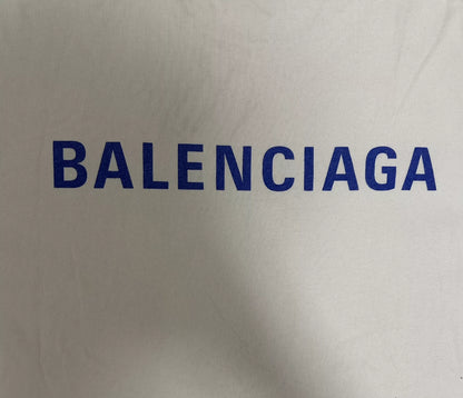 Balenciaga beige short sleeved shirt