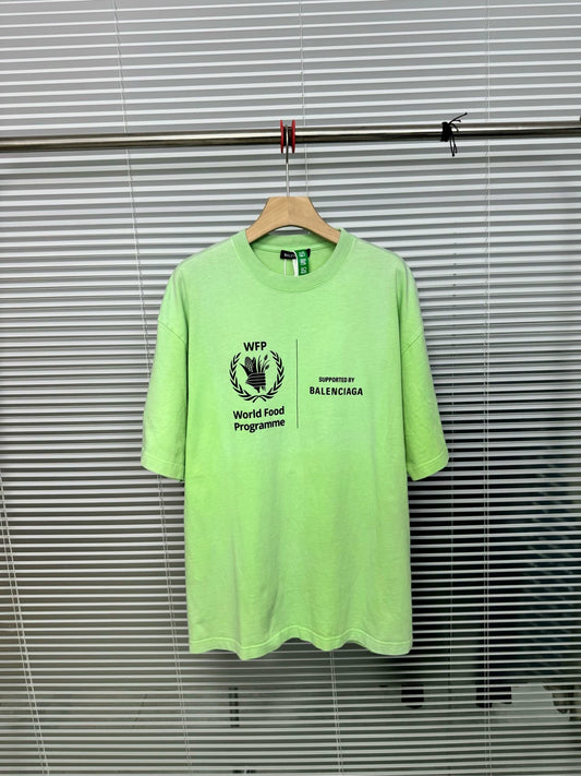 Balenciaga Food Agency Letter Short Sleeve