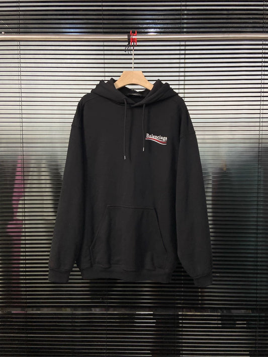 Balenciaga Cola Wave Embroidered Hoodie