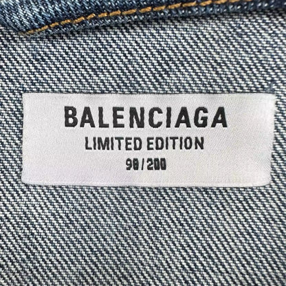 Balenciaga X Fortnite Printed Logo Denim Jacket