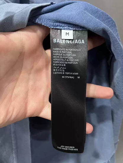 Balenciaga's new washed logo short sleeves
