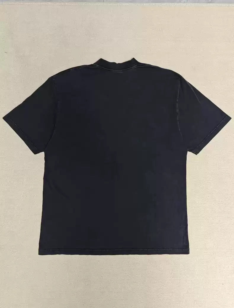 Balenciaga 24 i love pairs letter short sleeves