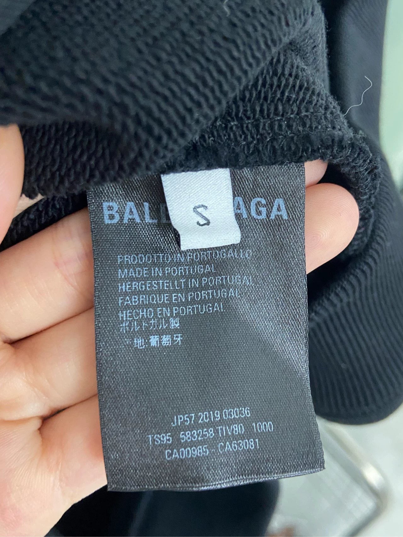 Balenciaga Mastercard Black Hoodie