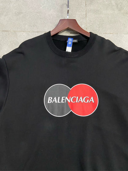 Balenciaga Mastercard Black Hoodie