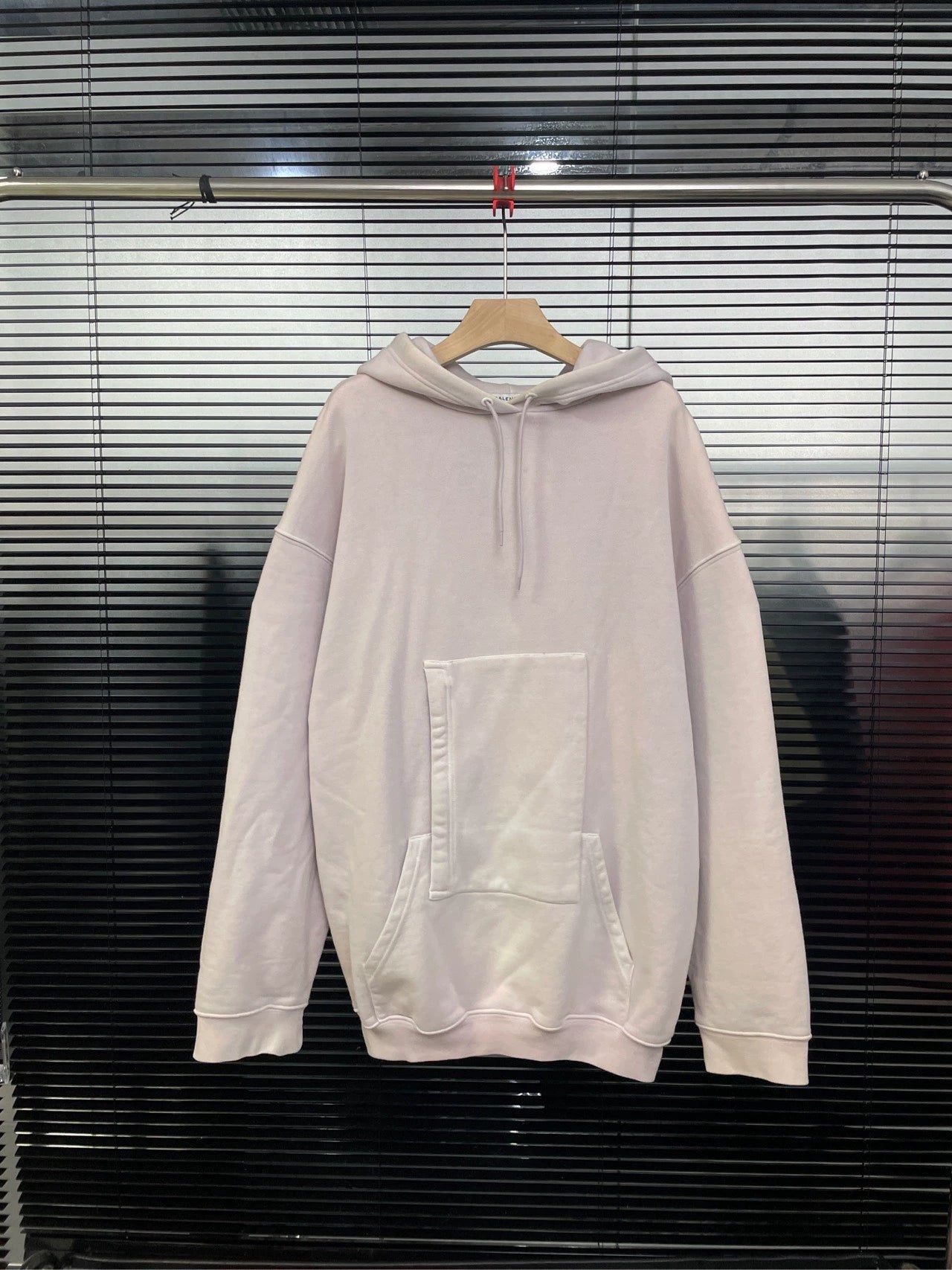 Balenciaga Back Letter Logo Loose Hoodie