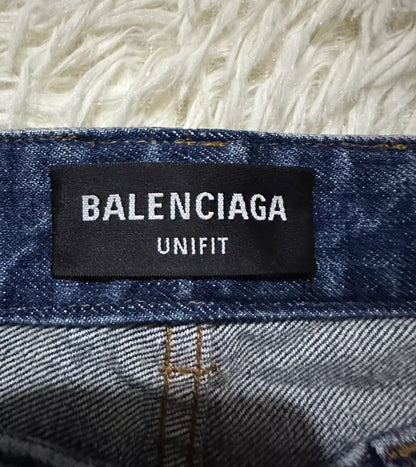 Balenciaga FW22 wide leg washed Baggy jeans - DMC