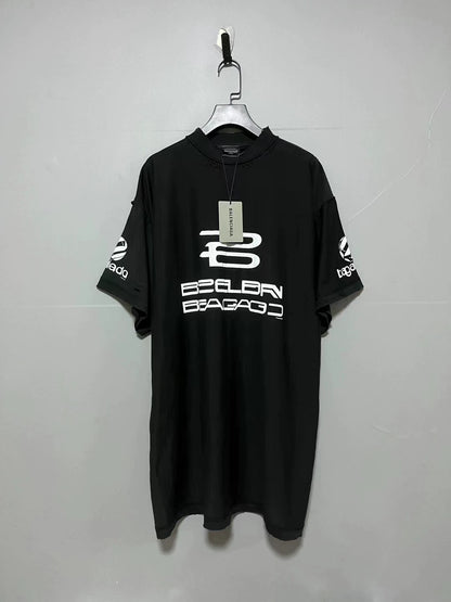 Balenciaga new AI generated logo short sleeved shirt