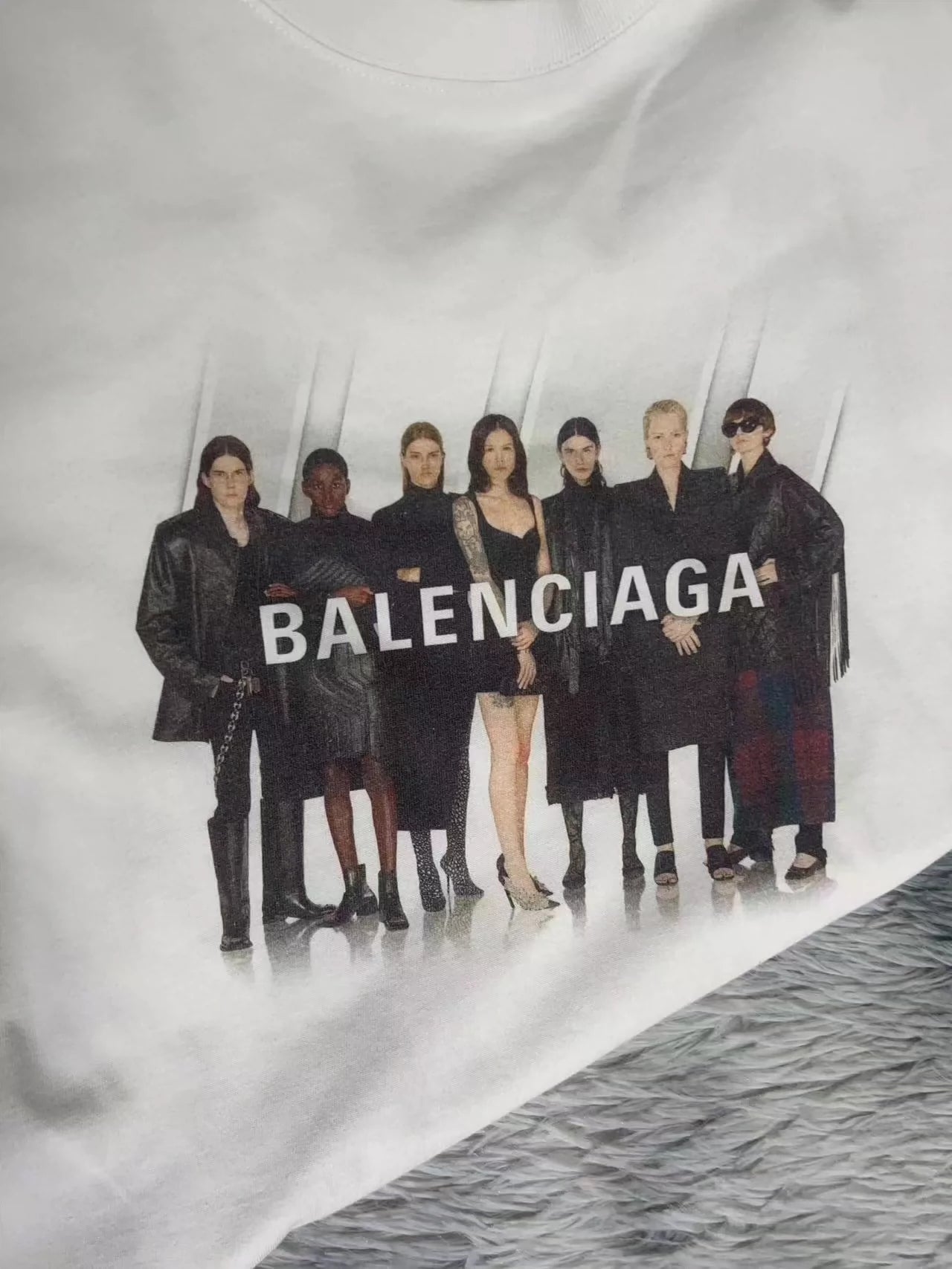 Balenciaga Band Short sleeved T-shirt