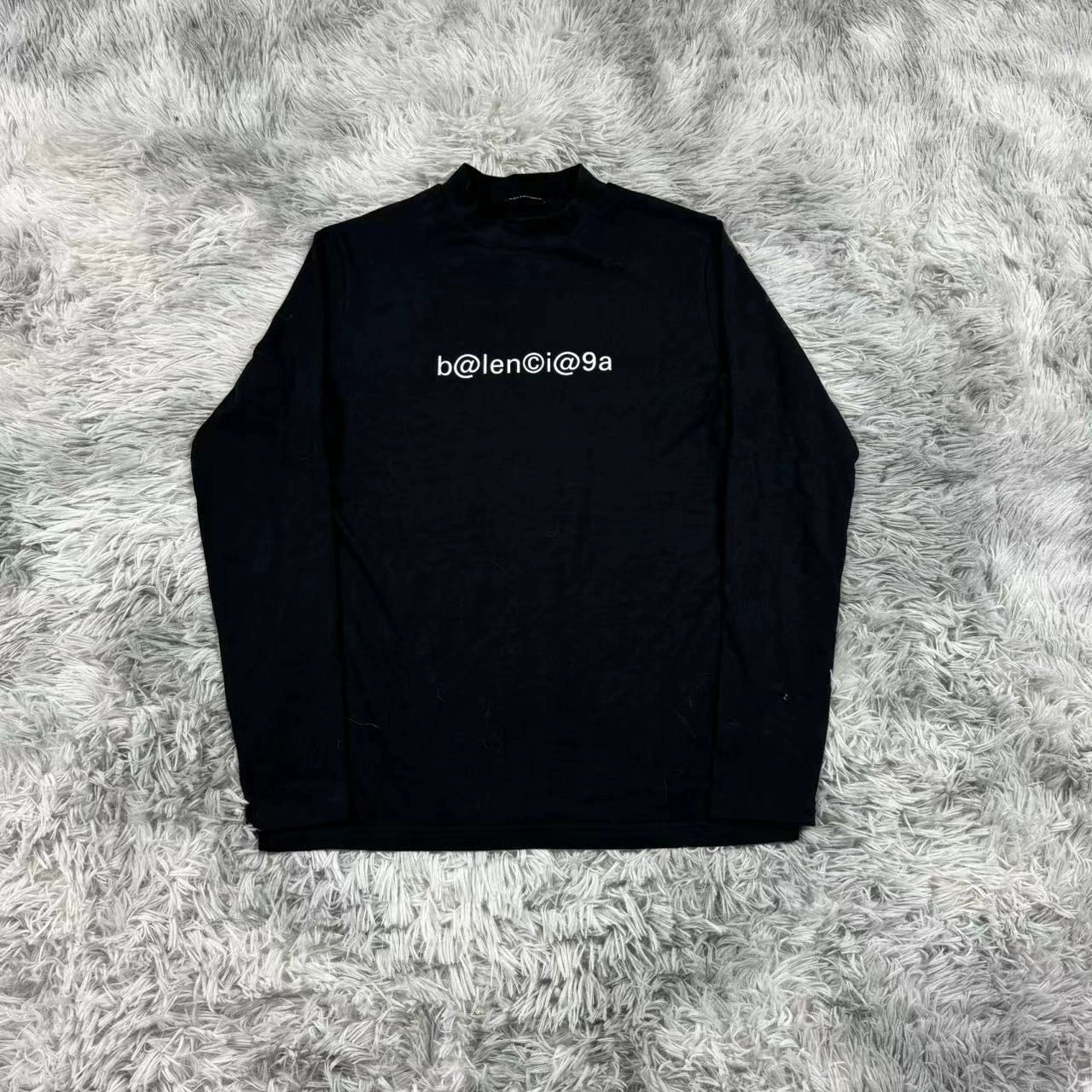 Balenciaga letter long sleeved hoodie