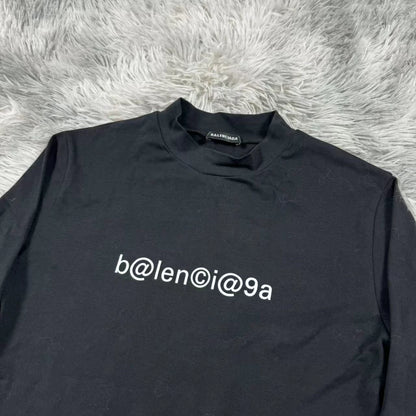 Balenciaga letter long sleeved hoodie