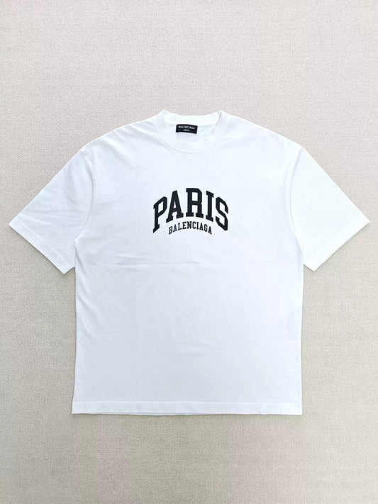 Balenciaga Paris Paris City Limited Short sleeved T-shirt