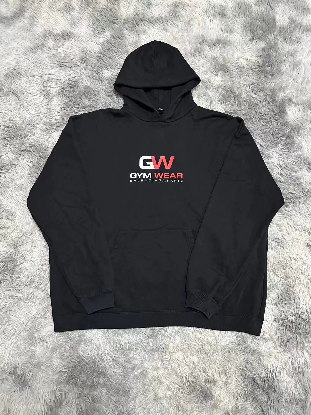 Balenciaga GW letter logo hoodie