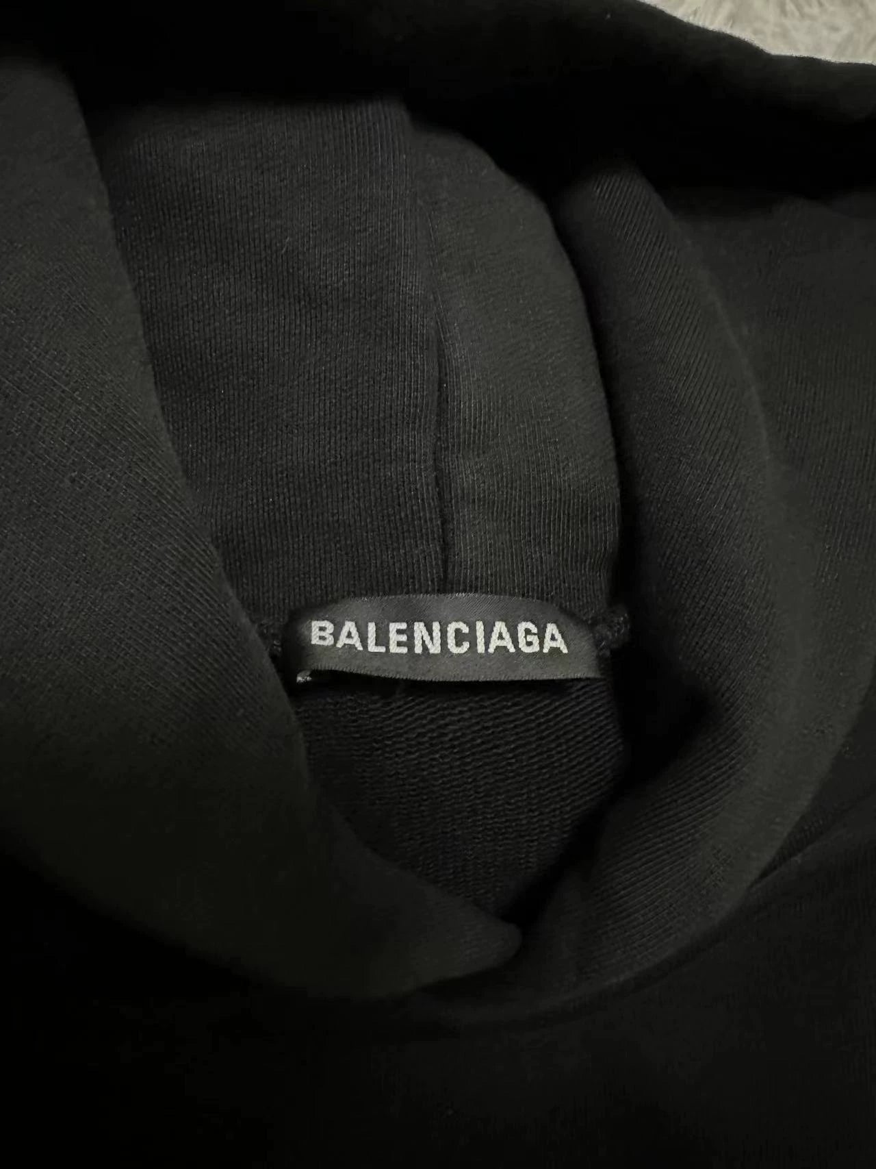 Balenciaga GW letter logo hoodie