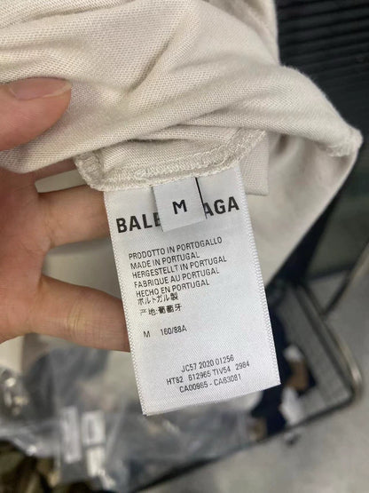 Balenciaga Email Mi White Short Sleeve