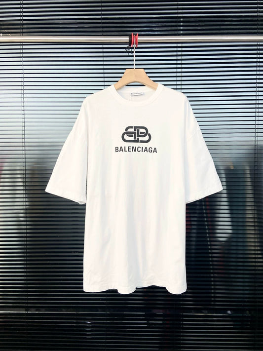 Balenciaga Lock letter short sleeved shirt