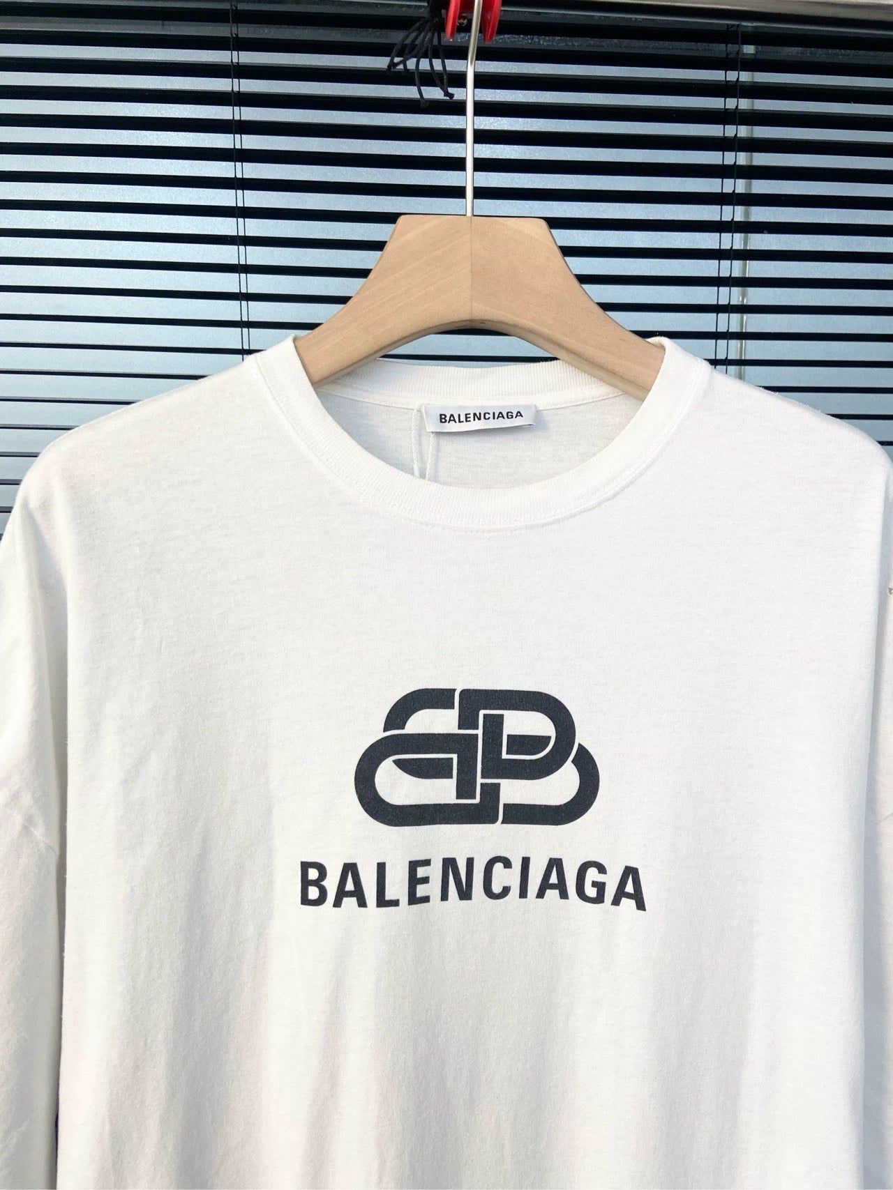 Balenciaga Lock letter short sleeved shirt