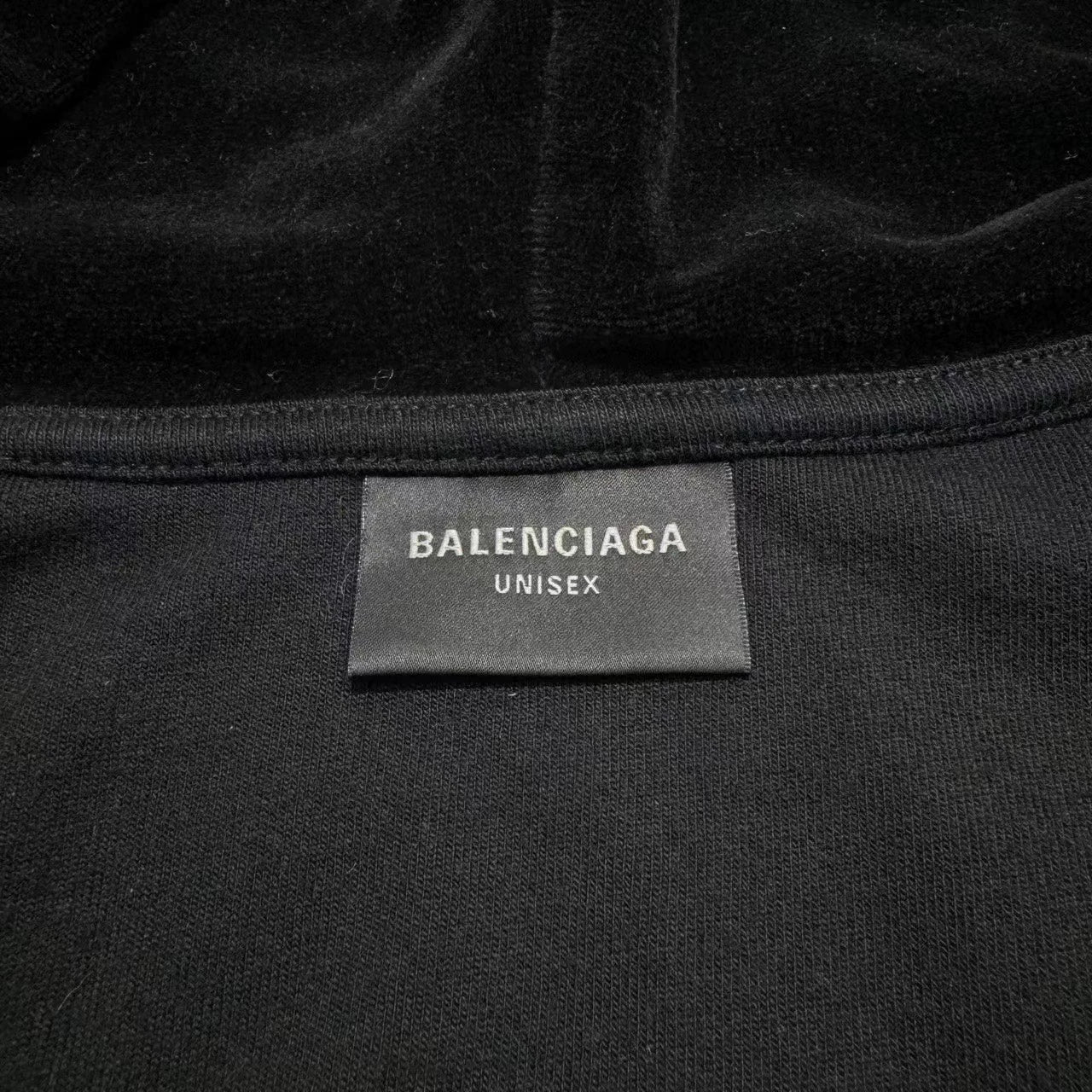 Balenciaga Velvet Wave Hoodie