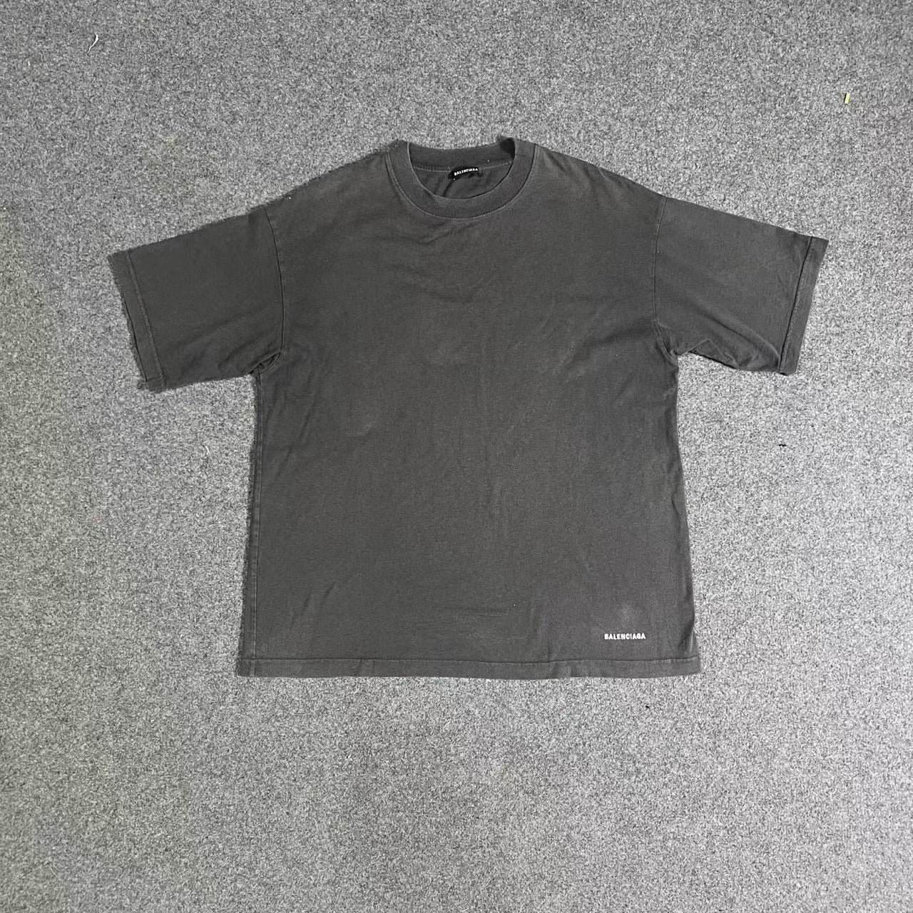 Balenciaga washed short sleeved shirt