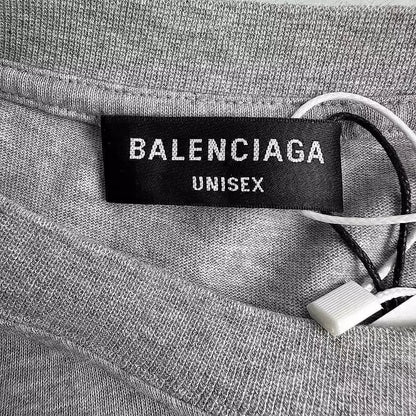 Balenciaga logo printed short sleeved shirt