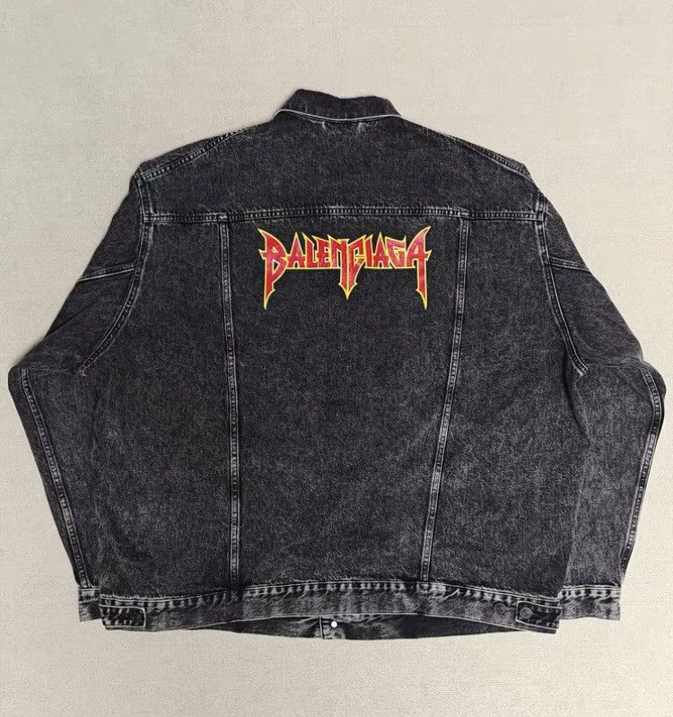 Balenciaga SS22 Lightning Flame Jacket - DMC