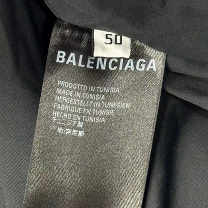 Balenciaga Blue Logo Down Jacket