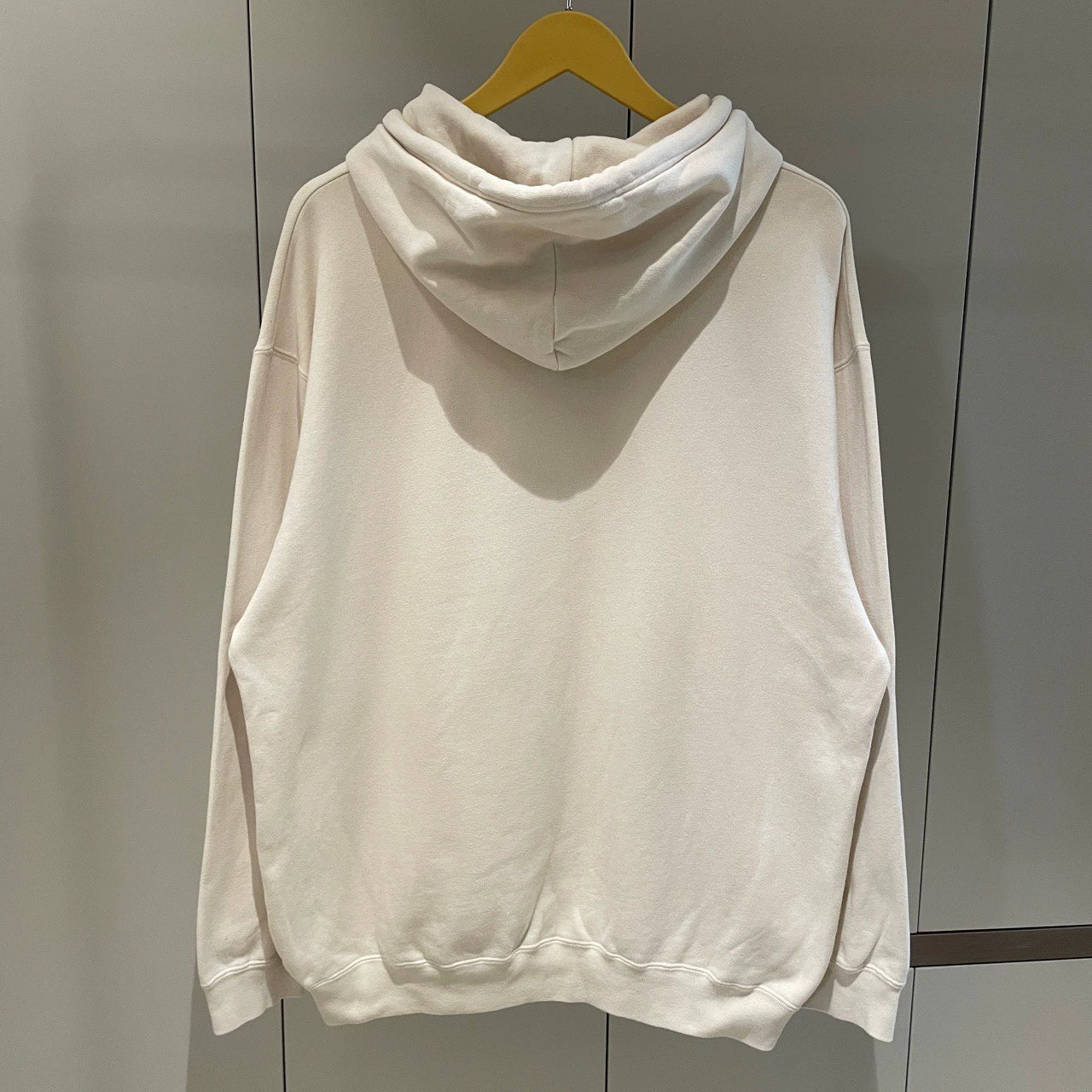 Balenciaga Milk White Comic Product Logo Hoodie